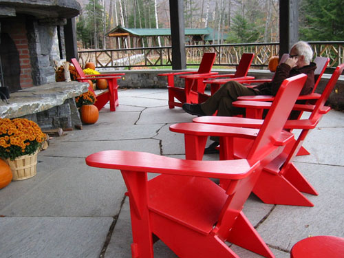 Classic Westport Chairs, Lake Placid Lodge, Lake Placid, NY